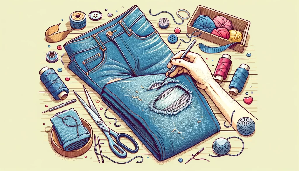 Step-by-Step Guide to Repairing Ripped Denim