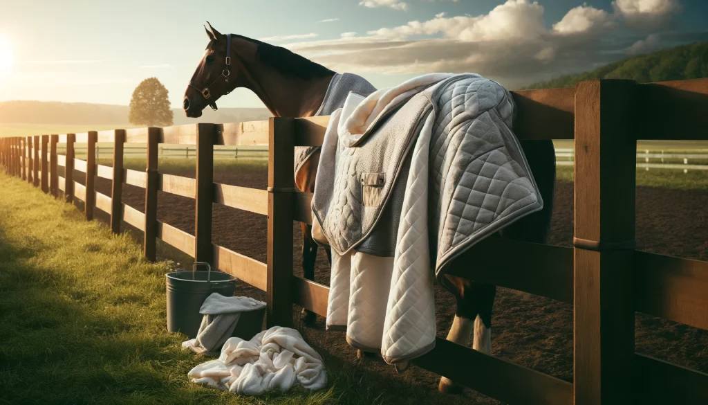 Repairing and Re-Waterproofing Horse Blankets